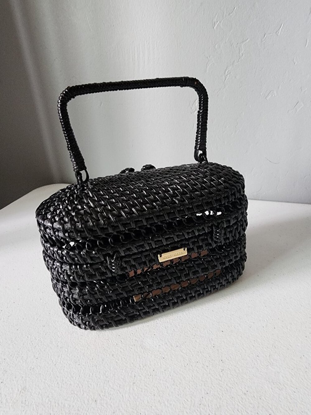 Cult Gaia Small Rattan Bag "LIKE NEW" - Picture 10 of 16